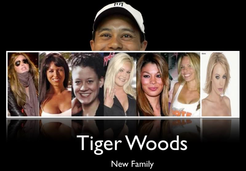 tiger woods mistresses list. TIGER WOODS….. a human being